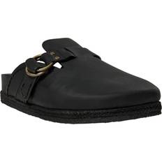 Polo Ralph Lauren Men Slippers & Sandals Polo Ralph Lauren Sorte clogs med spænde-Black