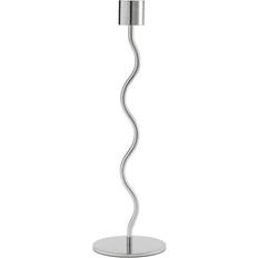 Edelstahl Teelichter Cooee Design Curved Stainless Steel Teelicht 26cm