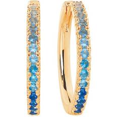 Sif Jakobs Ellera Earrings - Gold/Blue