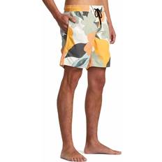 Baumwolle - Damen Badehosen RVCA Perry Elasticated Trunk 17" Swim Short Multi Floral