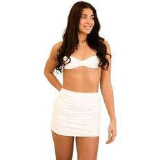 Blanco Trajes de baño Lucky Swim Mini Skirt - White