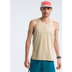 The North Face Men Tank Tops The North Face Summit High Trail Run Tank Top Gravel - Male