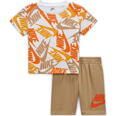 Bruna Övriga sets NIKE Futura Toss Baby 12-24M Shorts Set in Brown, 12M 66H749-X0L 12M