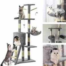 Pets Briefness 146cm Cat Tower with Sisal Scratching
