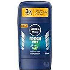 Nivea MEN Stick FRESH KICK, 2 X 50