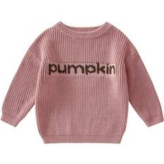 Knitted Sweaters Nituyy Sold by: Maemukilabe, Nituyy Kid Toddler Baby Sweater Pumpkin Print Long-Sleeved Round Neck Pullover Knitwear for Boys Girls