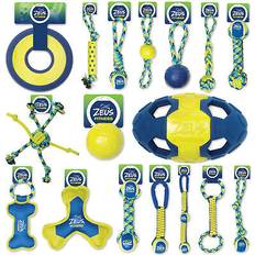 Zeus Tough dog toys fitness rope balls knot tpr