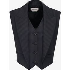 Alexander McQueen Ytterkläder Alexander McQueen Pinstripe Wool Vest