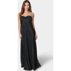 Bebe Plisse Empire Maxi