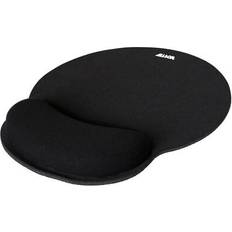 Allsop comfortfoam mouse mat with wrist rest, black