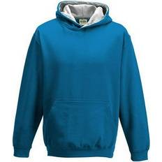 Varsity Hoodie Baby Blue - Sapphire Blue/Heather Grey