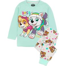 Blue Pyjamases Paw Patrol blue long sleeve long leg pyjama set girls