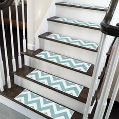 Multicolored Stair Carpets SUSSEXHOME Sold by: Traverse X Turquoise