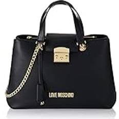 Love Moschino Handbags Love Moschino Textured Faux Leather Lucille Tote Bag - Unic
