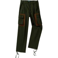 Turquoise Pants Daybreak Cotton Cargo Pants