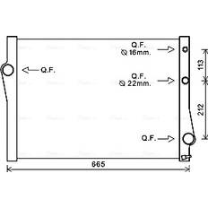 Prasco engine cooling BWA2471 Ava Quality Cooling BWA2471