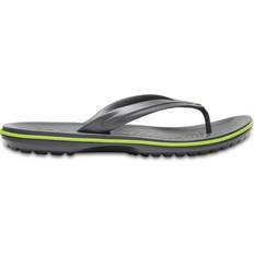 Crocs Tongs Crocs Crocband Flip - Graphite/Volt Green