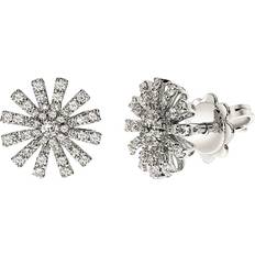 Damiani Örhängen margherita 10mm diamonds 0.50ct vitguld