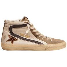 GOLDEN GOOSE 43 Pantofole e Sandali GOLDEN GOOSE Slide Classic Cavallino Leo E Virgola Nera Uomo