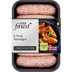 Tesco Tesco Finest 6 Pork Sausages 400G 400g 6pcs