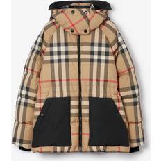 Feathers Clothing Burberry Check Puffer Jacket
