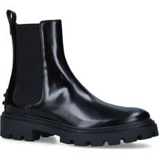 Tod's Boots Tod's Leather Gomma Pesante Chelsea Boots black 38.5