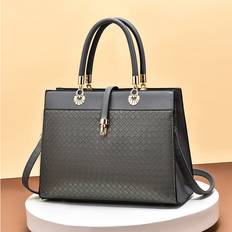 RYWOLT Deep Gray One Shoulder Crossbody Bag Large Capacity Women Fashion Senior Casual Versatile