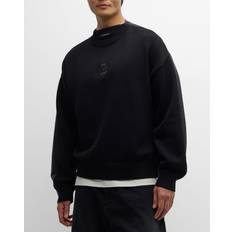 Balenciaga Sweatshirts Jumpers Balenciaga Political Campaign Hybrid Sweater - Black