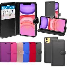 Apple Case For Apple iPhone 11 Pink Wallet Flip PU Leather Pouch Cover