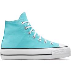 Mujer - Turquesa Zapatos Converse Chuck Taylor All Star Lift W - Triple Cyan/White/Black