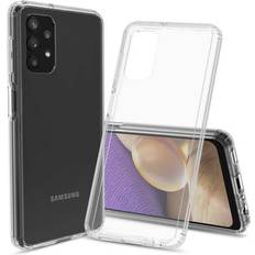 Mobile Phone Accessories HD Accessory Fusion Shield Tough Snap-on Transparent Case for Samsung Galaxy A32 5G Clear