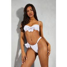 White Bikini Sets Misspap Womens Flower Corsage Bikini Set Cream