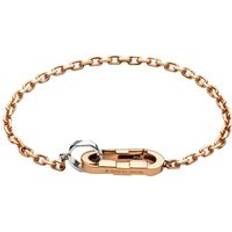 Gucci Rose Gold Bracelets Gucci Gucci Link To Love 18ct Rose Gold Chain Bracelet 18cm