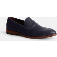 Coach Blue Low Shoes Coach Declan Loafer Midnight Navy