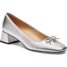 Coach Slip-On Heels & Pumps Coach Ava Ballet Pump Silver