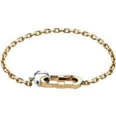Gucci Jewellery Gucci Gucci Link To Love 18ct Yellow Gold Chain Bracelet 18cm