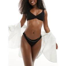 & Other Stories Clothing & Other Stories Crinkle Bikini Brief Black