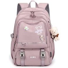 Maxpower zifense New School Backpack Girls Cute Bagpack Large Capacity Waterproof Teenager