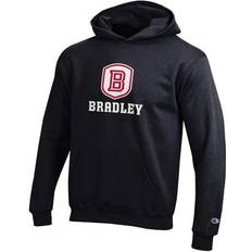 Champion Youth Black Bradley Braves Eco Powerblend Pullover Hoodie