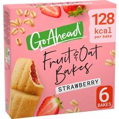 McVitie's Go Ahead 6 Fruit & Oat Bakes Strawberry 210g 210g