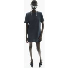 High comfort Dresses H&M Shoulder Pad T-shirt Dress - Black