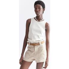 H&M Herre Shorts H&M Beige Cargoshorts twill