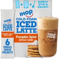 Vanilla Instant Coffee IHOP Pumpkin Spice Iced Latte with Cold Foam 5.8oz 6