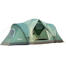 OutSunny 5-6 Man Dome Camping Tent Hiking Shelter