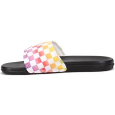 Vans Women Slippers & Sandals Vans Women's Range Slide On, Rainbow Check Multi/Black