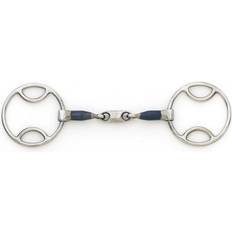 Blue Bits Centaur Blue Steel Oval Link Loop Ring Gag