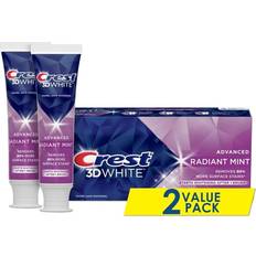 Dental Care Crest 3D White Radiant Mint 2-pack