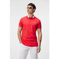 J.Lindeberg Hemden J.Lindeberg Benji Regular Fit Halbarm Polo rot