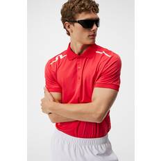 J.Lindeberg Hemden J.Lindeberg Lionel Regular Fit Halbarm Polo rot