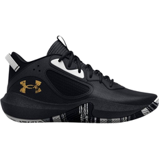 Under Armour Grade School Lockdown 6 - Black/Metallic Gold